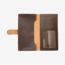 کیف پول چرم طبیعی چرم آرا مدل mj002