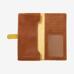 کیف پول چرم طبیعی چرم آرا مدل mj002