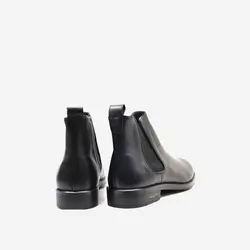 نیم بوت مردانه چرم آرا مدل sh040