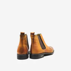 نیم بوت مردانه چرم آرا مدل sh040