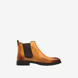 نیم بوت مردانه چرم آرا مدل sh040