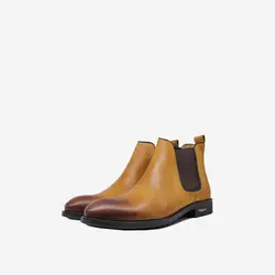 نیم بوت مردانه چرم آرا مدل sh040