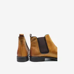 نیم بوت مردانه چرم آرا مدل sh040