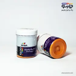 مایه رنگ زرد اخرا پلاستیک 400gr کد831 الوان