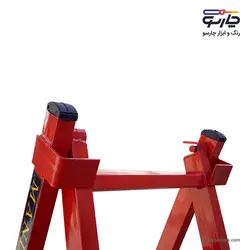 نردبان کشویی آهنی 19 پله ماندگار مدل صدف