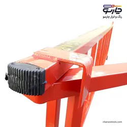 نردبان کشویی آهنی 19 پله ماندگار مدل صدف