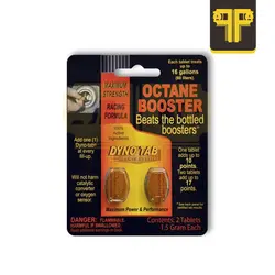 قرص اکتان بوستر و مکمل سوخت داینو تب بسته 2 عددی