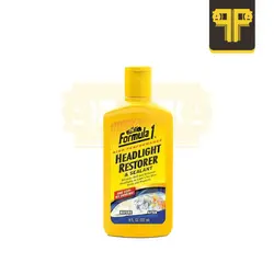 محلول پاک کننده چراغ خودرو فرمول وان Headlight Restorer