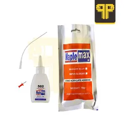 چسب قطره ای ساندیسی 70 گرم مپل مکس Maple max