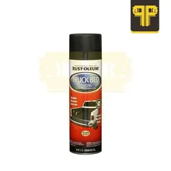 اسپری رنگ مشکی پوششی کف و کابین وانت ضد اصطکاک Rust-Oleum