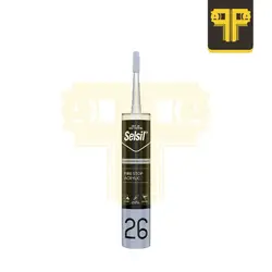 چسب اکریلیک ضد حریق سلسیل Selsil Fire Stop Acrylic Sealant