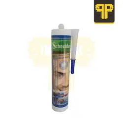 چسب سیلیکون درزگیر اشنایدر مدل بی رنگ Schneider Silicone حجم 310 میلی لیتر
