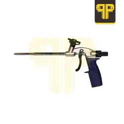 تفنگ گان اسپری فوم اروپایی فلزی با دسته پلاستیکی