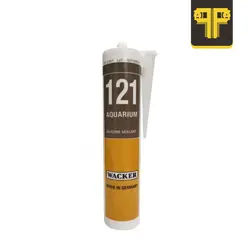 چسب سیلیکون مخصوص آکواریوم واکر Wacker 121 Aquarium