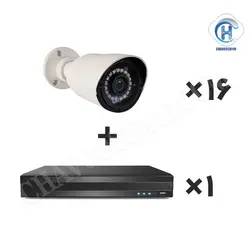 پک فروش ویژه ۱۶ عدد دوربین AHD و ۱ عدد DVR سیماران