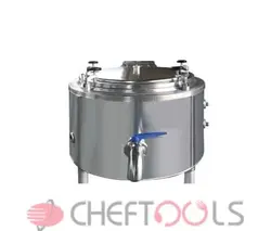 دیگ چلوپز صنعتی 300  لیتری تمام استیل (350 تا 400 پرس)