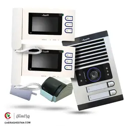 قیمت و خرید آیفون تصویری دو واحدی کامل الکتروپیک با مانیتور 4.3 اینچ | چراغستان