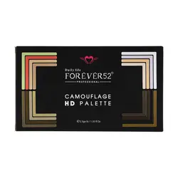 پلت کانتور چرب فوراور52 شانزده رنگ camouflage hd palette
