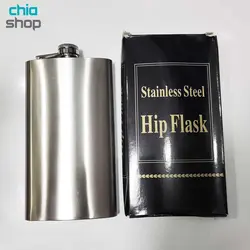 فلاسک جیبی استیل مدل Hip Flask 12OZ