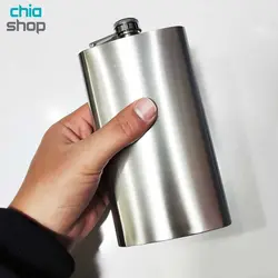 فلاسک جیبی استیل مدل Hip Flask 12OZ