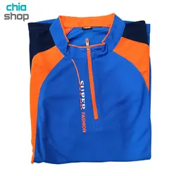 تیشرت نیم زیپ کوهنوردی مدل Super Fashion