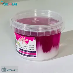 قیمت و خرید اسلایم گلکسی صورتی طرح یخی | چیچیلاس