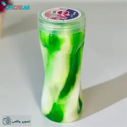قیمت و خرید اسلایم ابر و بادی استوانه ای سبز | چیچیلاس