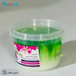 قیمت و خرید اسلایم گلکسی سبز طرح یخی | چیچیلاس