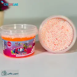قیمت و خرید اسلایم دونه برفی نارنجی | چیچیلاس