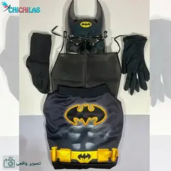 خرید لباس بتمن 🦇 ارسال فوری ست کامل batman