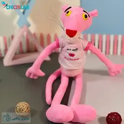 عروسک پلنگ صورتی