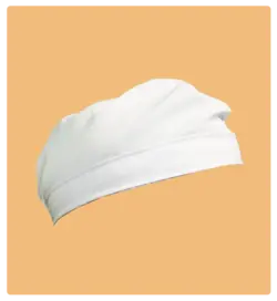 کلاه آشپزی ساده