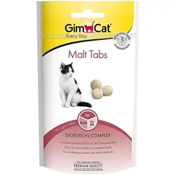 قرص مکمل دستگاه گوارش گربه جیم کت طعم شیر مدل(GimCat Malt Tabs) با وزن 40 گرم