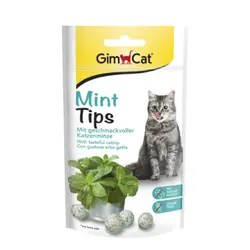 تشویقی توپی گربه جیم کت مدل(Mint Tips) طعم نعناع با وزن 40 گرم