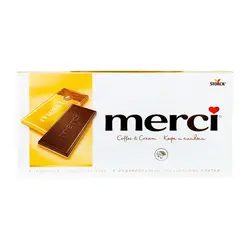شکلات مرسی با طعم قهوه و کرم 100گرمی | شوکو مروی