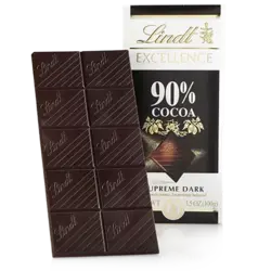 شکلات لینت تلخ 90 درصد lindt | شوکو مروی
