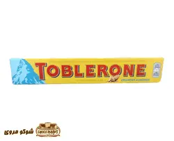 شکلات تابلرون زرد کرانچی بادام | شوکو مروی