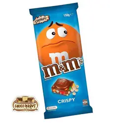 شکلات تخته ای m&m با طعم کریسپی | خرید انواع شکلات خارجی از شوکو مروی