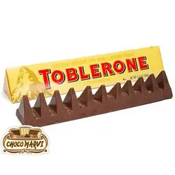 شکلات تابلرون زردمثلثی (عسل و بادام) | شوکو مروی |toblerone