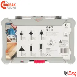 ست 6 عددی تیغ فرز بوش کد 2607017469