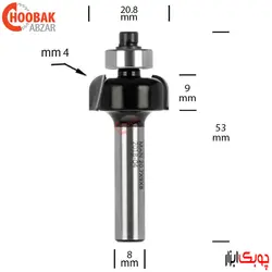 تیغ عکس بانکی شعاع 4 بوش کد 2608628361
