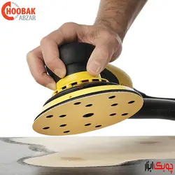 سنباده دیسکی طلایی P80 قطر 15 سانتیمتر MIRKA