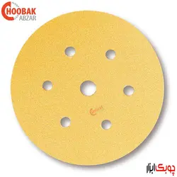 سنباده دیسکی طلایی P220 قطر 15 سانتیمتر MIRKA