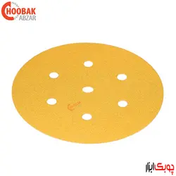 سنباده دیسکی طلایی P220 قطر 15 سانتیمتر MIRKA