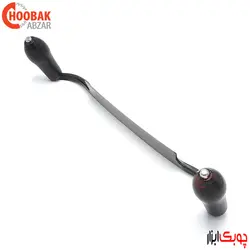 چاقو دو دسته تیغه منحنی 20 سانتیمتر نارکس مدل 890501