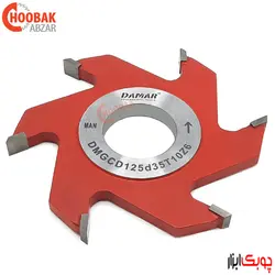 توپی شیارزن 10 میلیمتر دامار کد DMGCD125d35T10Z6