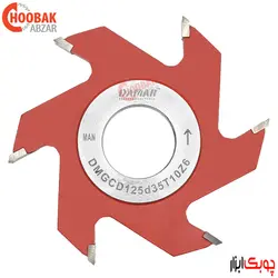 توپی شیارزن 10 میلیمتر دامار کد DMGCD125d35T10Z6