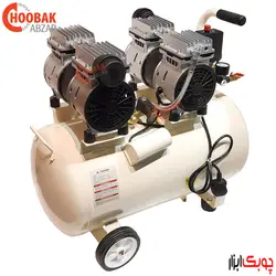 کمپرسور باد 50 لیتری سایلنت EDON مدل ED550*2-50L