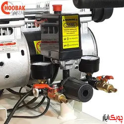 کمپرسور باد 50 لیتری سایلنت EDON مدل ED550*2-50L