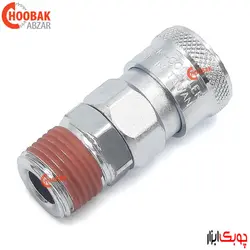 کوپلینگ مادگی بیرون رزوه 1/2 اینچ THB مدل 40SMA